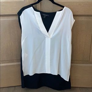 BCBG Contrast Blouse